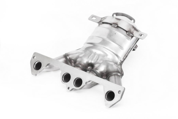 Труба приёмная глушителя с катализатором Е5 в сборе 11189-10 Лада Ларгус 16 кл.