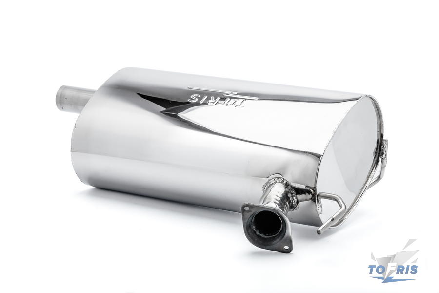 Глушитель Outlander XL, камерный, аналог, штатная установка AISI 304 (2,0 л; 2,4 л) - 3