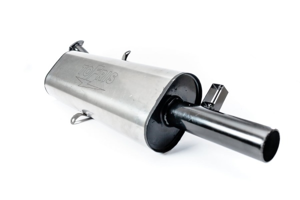 Глушитель овальный на а/м ВАЗ 2101-07 Тофрис прямоток 