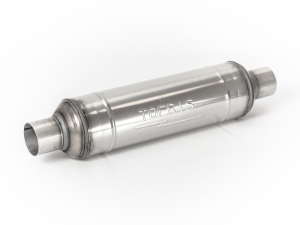 Резонатор-стронгер универсальный 110*510*60 с диффузором нержав. сталь с набивкой