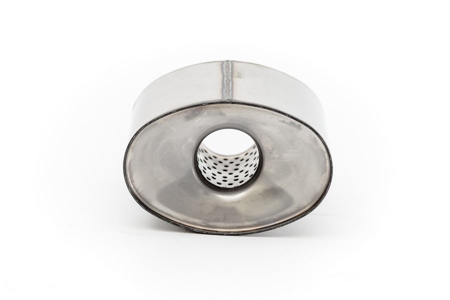 Пламегаситель универсальный овальный 108*158*110 мм (веста,  опель астра,  круз 1.8) - 1