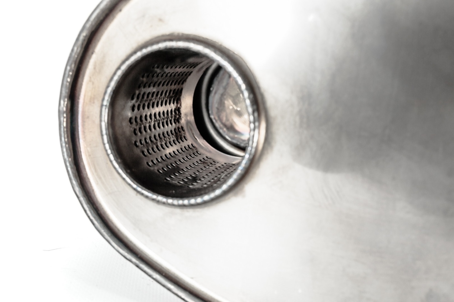 Глушитель универсальный 230*145*450*54, AISI 409 с камерой разрыва, с набивкой, центральный вход, бо - 1