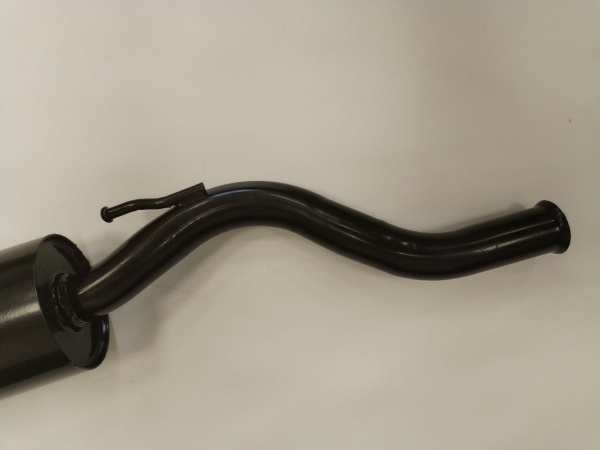 Глушитель круглый на а/м ВАЗ 2108 штатная установка