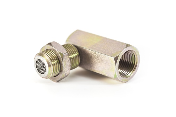 Миникатализатор EURO4, угловая обманка, металл