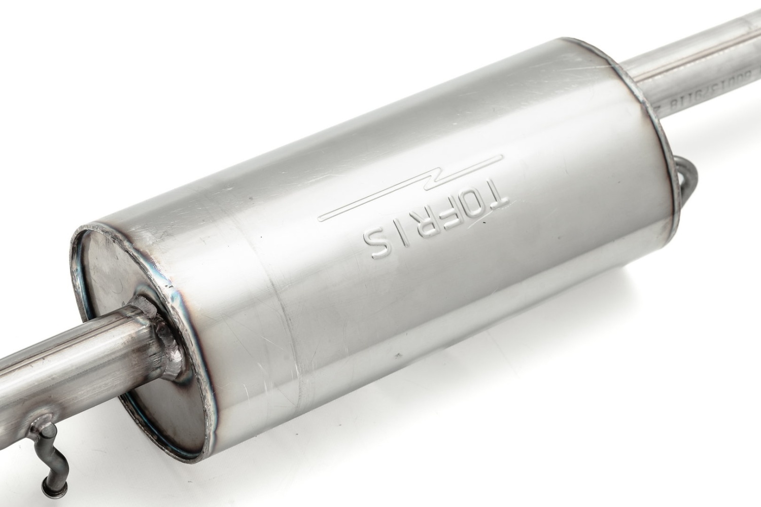 Глушитель Веста 1,6л, Веста SW 1,6л штатн. уст-ка 175х145х400х51, с кам. разрыва, с набив., AISI 409 - 2