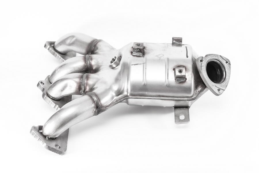 Труба приёмная глушителя с катализатором Е5 в сборе 11189-10 Лада Ларгус 16 кл. - 3