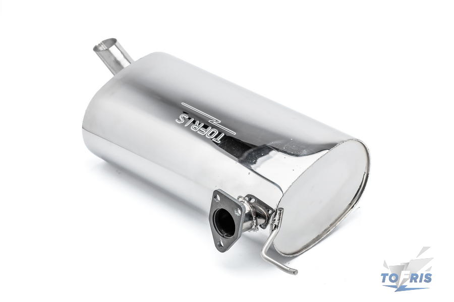 Глушитель Outlander 3, камерный, аналог, штатная установка AISI 304 (2,0 л; 2,4 л) - 2