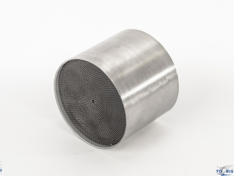 Универсальный катализатор 95мм*80мм металл Е-0 , 400 ячеек (2-я навивка),1,6л(Китай) - 1