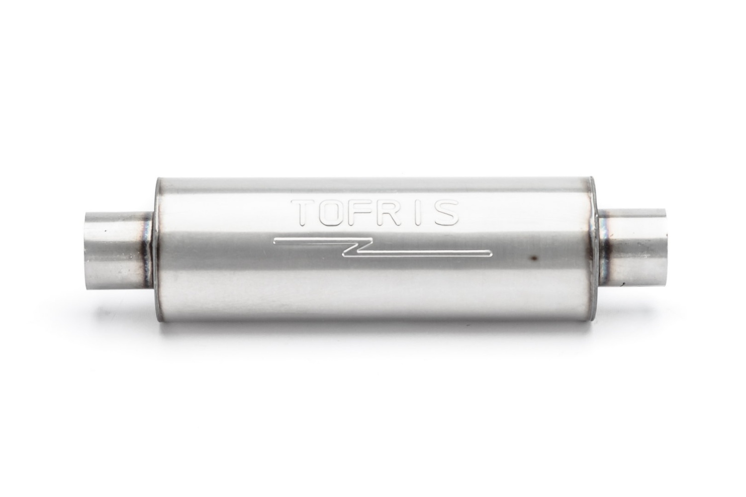 Резонатор универсальный 110*380*51 нержав. сталь с набивкой - 2