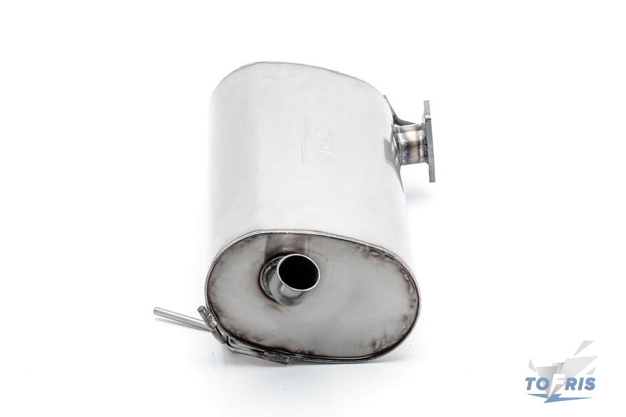 Глушитель Outlander 3, камерный, аналог, штатная установка AISI 409 (2,0 л; 2,4 л) - 1