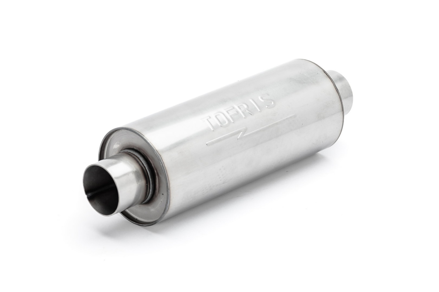 Резонатор универсальный 120*250*63 нержав. сталь с набивкой - 1