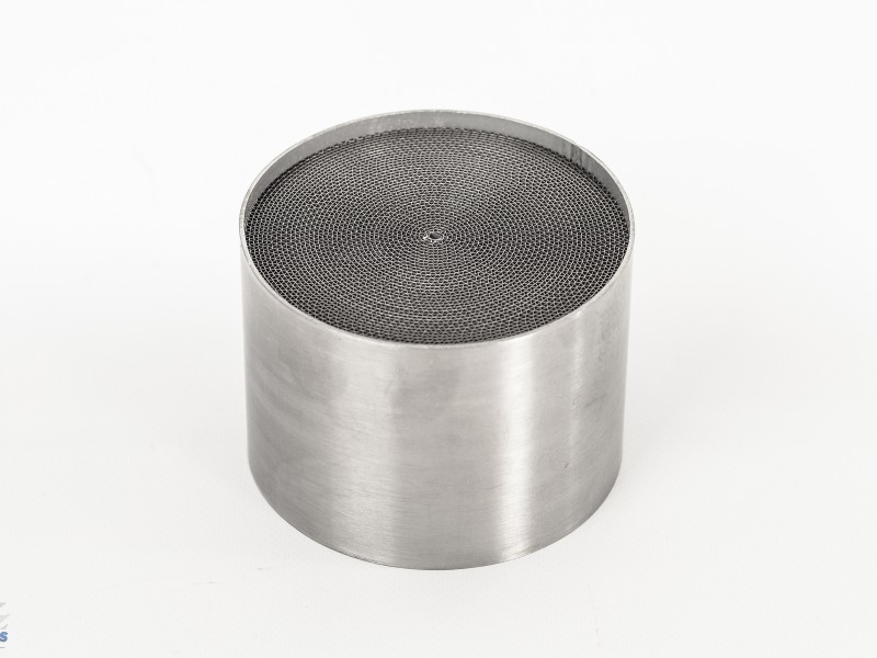 Универсальный катализатор 110мм*80мм металл Е-0 , 400 ячеек (2-я навивка),1,6л(Китай) - 1