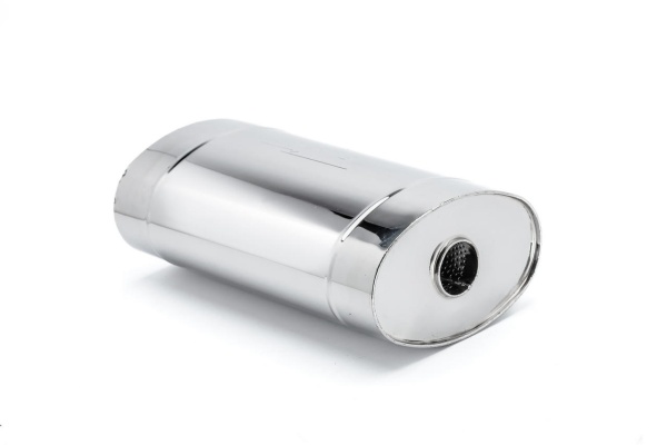 Глушитель универсальный 230*145*550*63, AISI 304, с набивкой