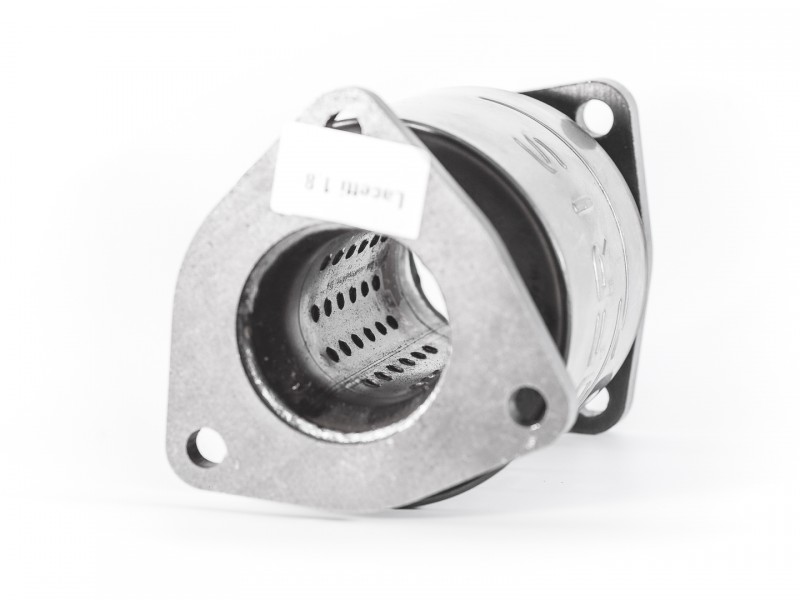 Пламегаситель универсальный двухкорпусной (с набивкой)CHEVROLET LACETTI V1.8 (прокладки в комплекте) - 2