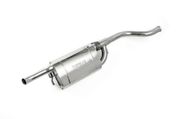 Управляемый глушитель Веста 1,6л, Веста SW 1,6л штатная установка 230х145х350х63 с набивкой, AISI304