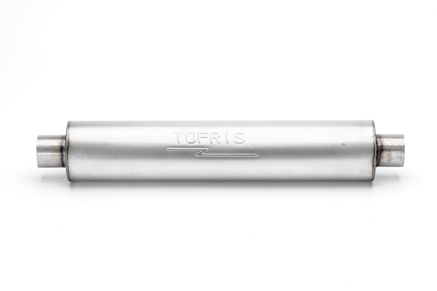 Резонатор универсальный 110*400*51 нержав. сталь с набивкой - 2