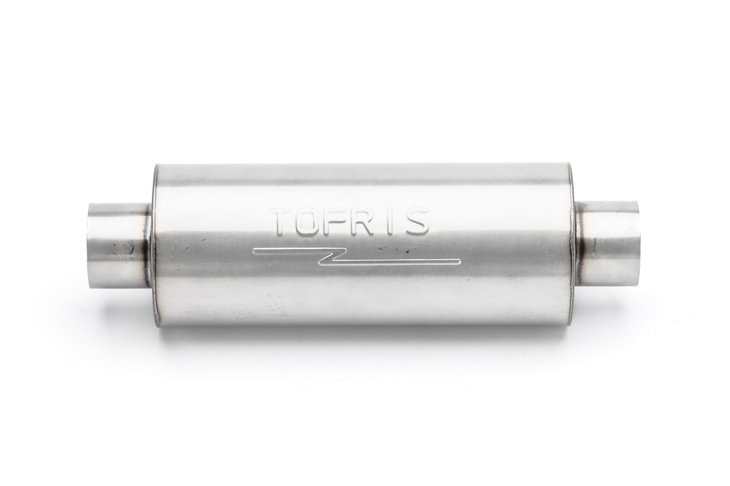 Резонатор универсальный 120*250*63 нержав. сталь с набивкой - 2