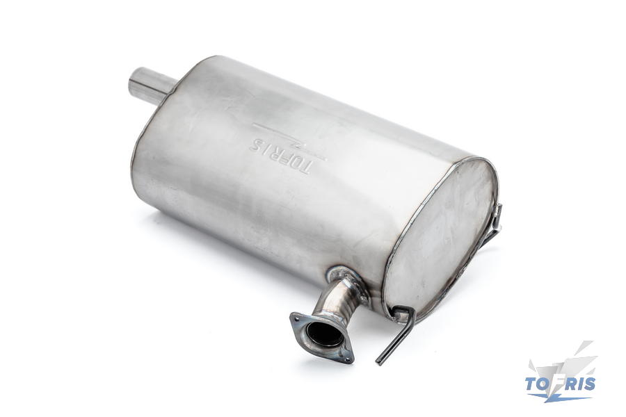 Глушитель Outlander XL, камерный, аналог, штатная установка AISI 409 (2,0 л; 2,4 л) - 1