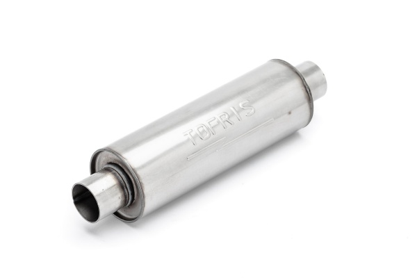 Резонатор универсальный 110*380*51 нержав. сталь с набивкой