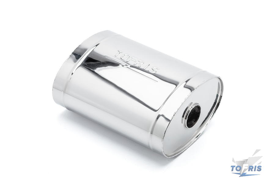 Глушитель универсальный 230*145*350*54, AISI 304, с набивкой - 1