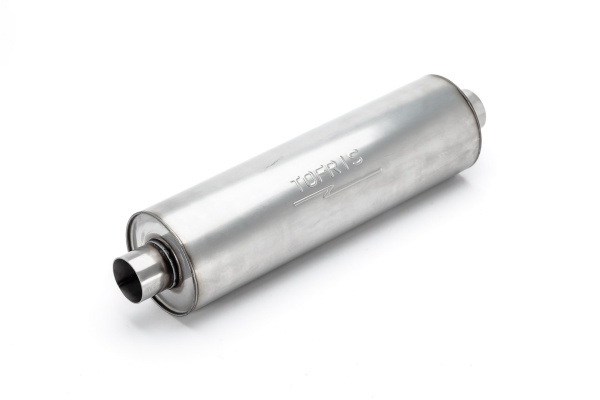 Резонатор универсальный 140*550*63 нержав. сталь с набивкой