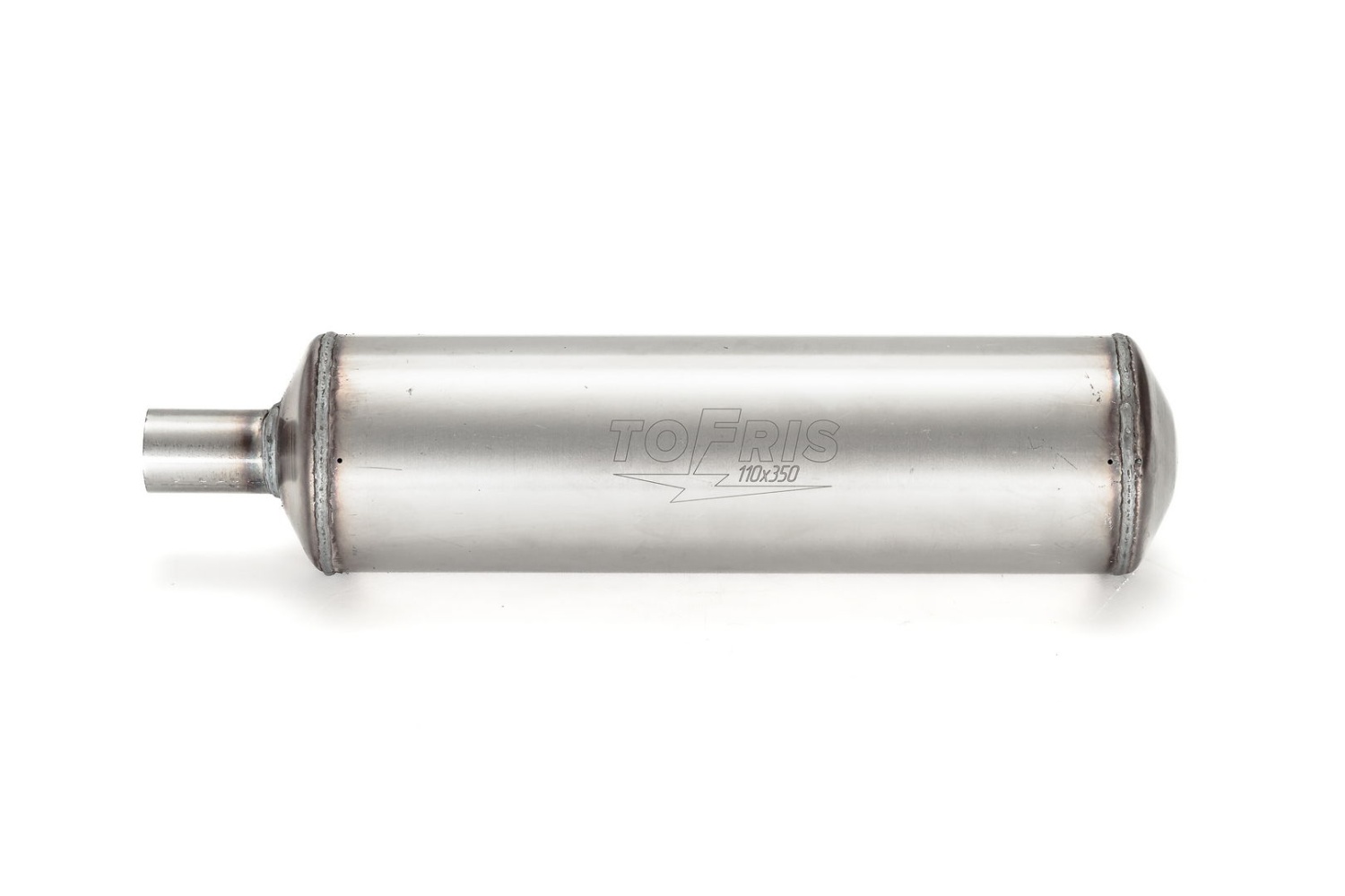 Резонатор Гельмгольца 110*350*38, AISI 409 - 2