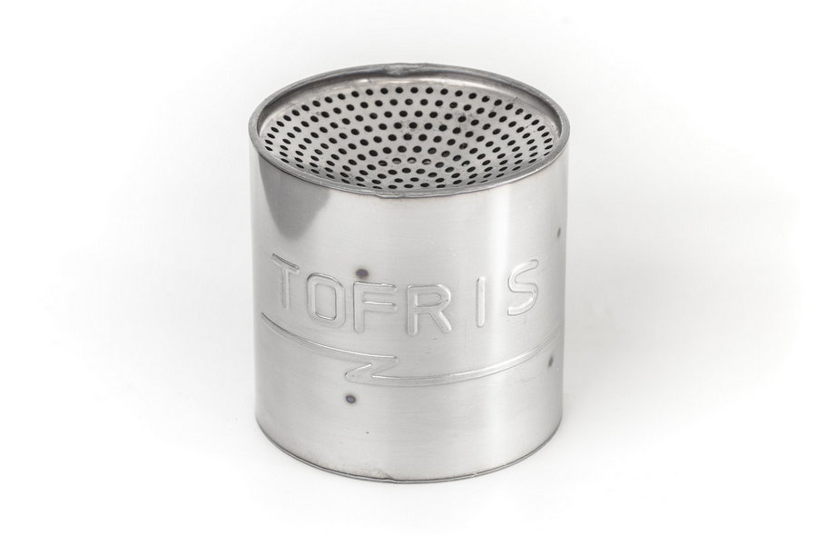 Пламегаситель секционный 100*120 суммарное сечение отверстий d3мм на трубу сечением d51мм - 2