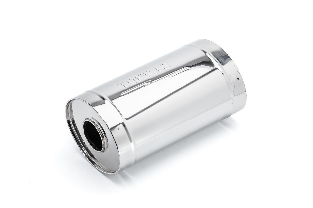 Глушитель универсальный 170*272*300*63, AISI 304,(тихий) - 2