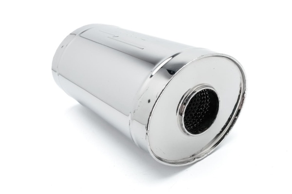 Глушитель универсальный 170*272*300*63, AISI 304,(тихий)