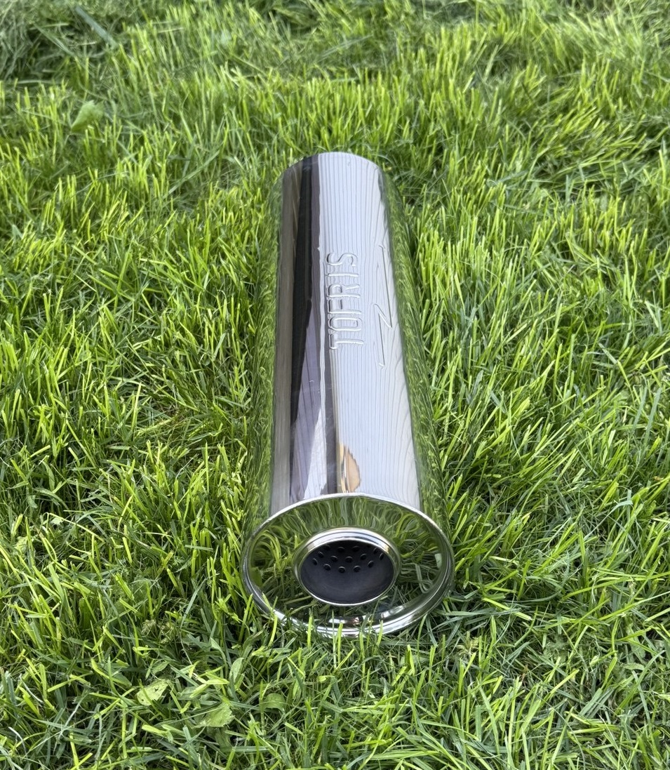 Пламегаситель универсальный Tofris EQ 130*300*54 с р/ж и перегородкой, AISI 304 - 3