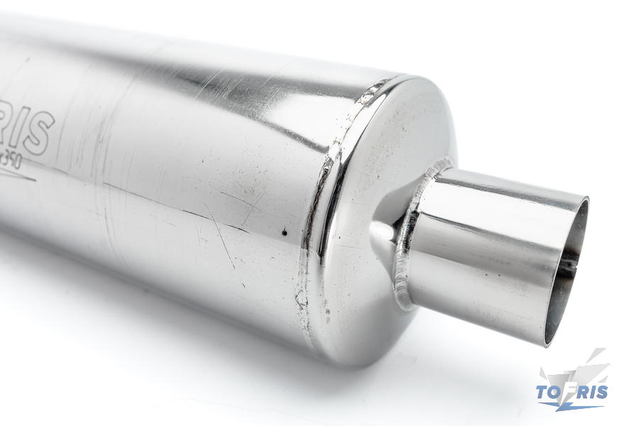 Резонатор Гельмгольца 110*350*38, AISI 304 - 2