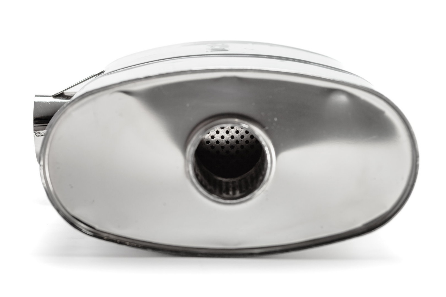 Глушитель универсальный Т-обр. 265х134х500, AISI 304, с камерой разрыва, вход Ø63мм, центр вых Ø54мм - 3