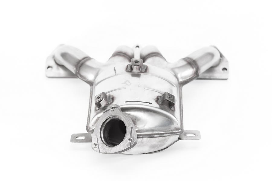 Труба приёмная глушителя с катализатором Е5 в сборе 11189-10 Лада Ларгус 16 кл. - 1