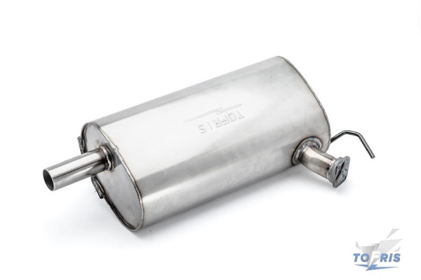 Глушитель Outlander XL, камерный, реплика, штатная установка AISI 409 (2,0 л; 2,4 л) с демпф. соед-м