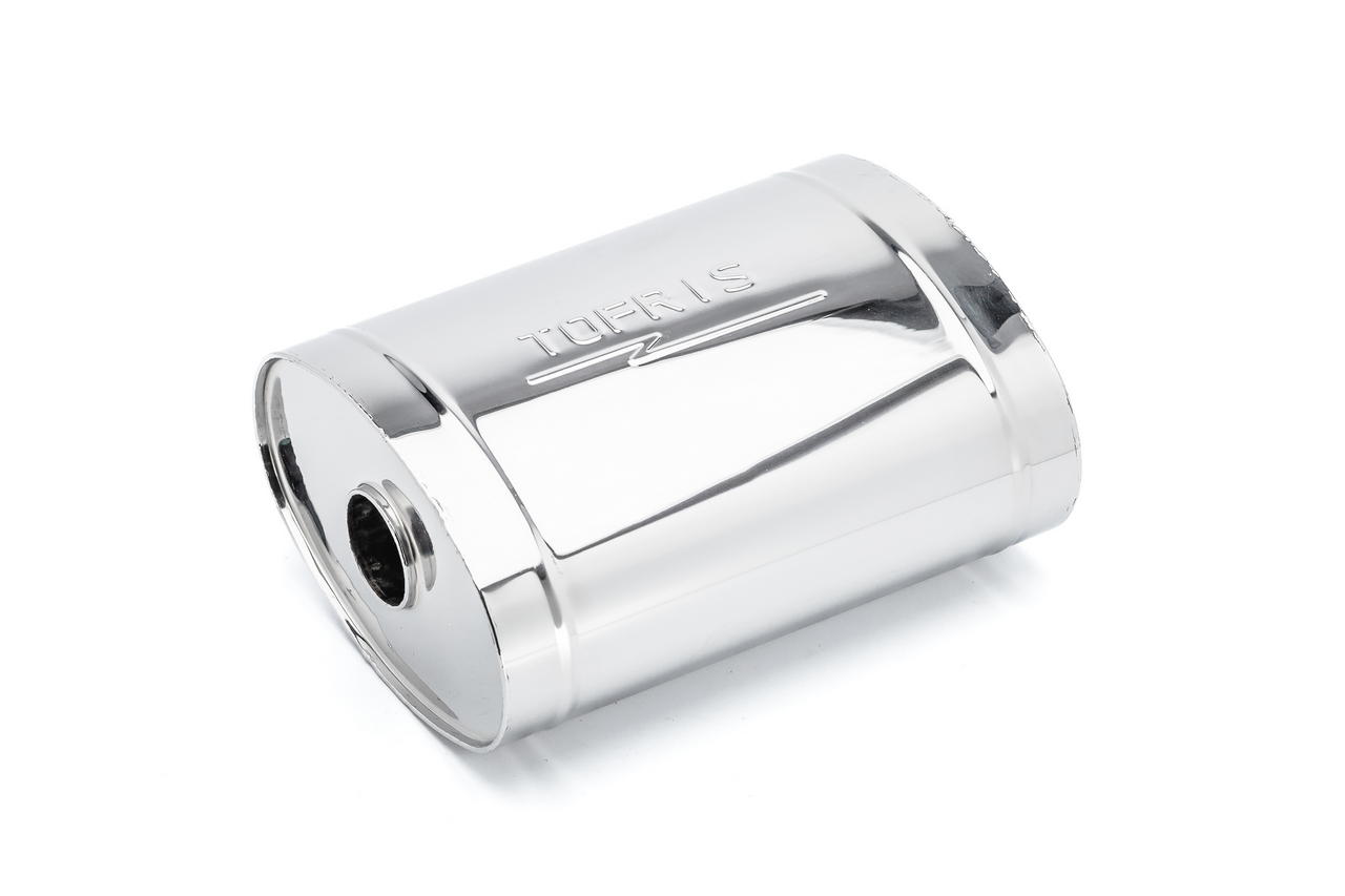 Глушитель универсальный 230*145*450*63, AISI 304, с набивкой