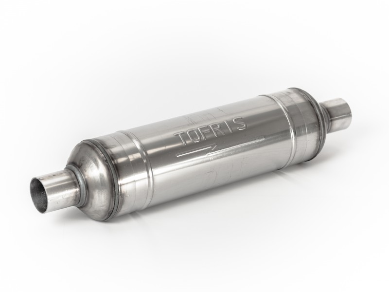 Резонатор-стронгер универсальный 110*550*50 с диффузором нержав. сталь с набивкой - 3