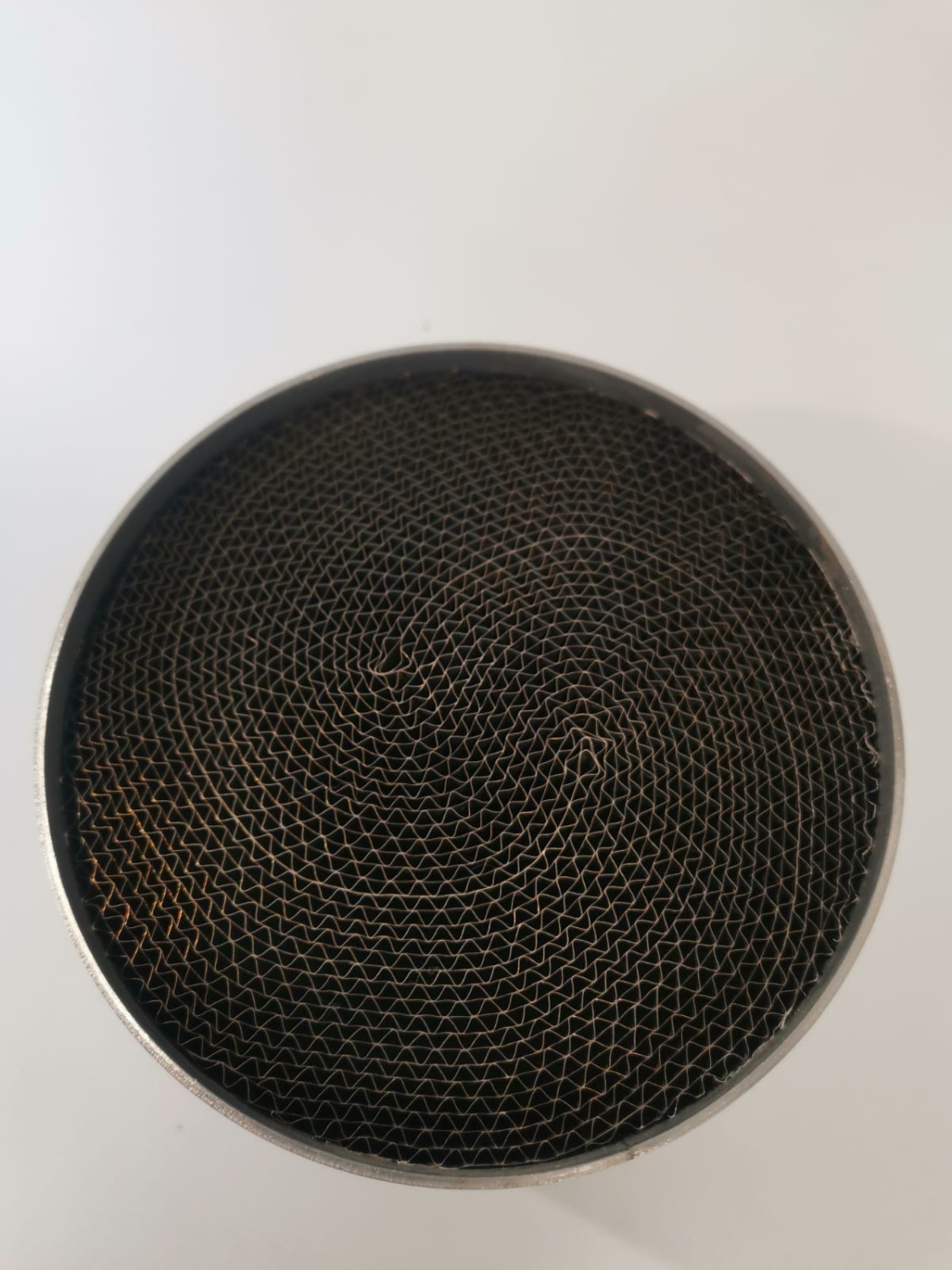 Универсальный катализатор 120мм*80мм металл Е-0 , 200 ячеек (2-я навивка),1,6л(Китай) - 2