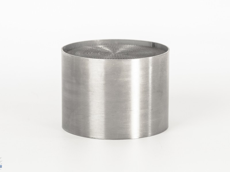 Универсальный катализатор 110мм*80мм металл Е-0 , 400 ячеек (2-я навивка),1,6л(Китай) - 2