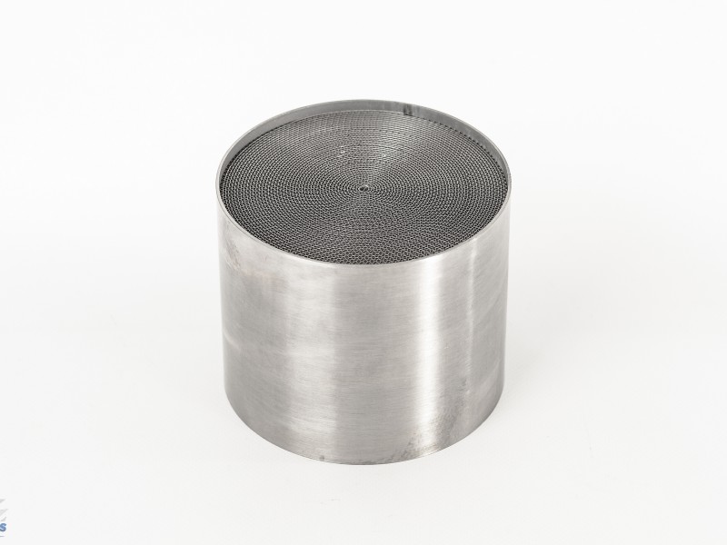 Универсальный катализатор 120мм*100мм металл Е-0 , 400 ячеек (2-я навивка),1,6л(Китай) - 1