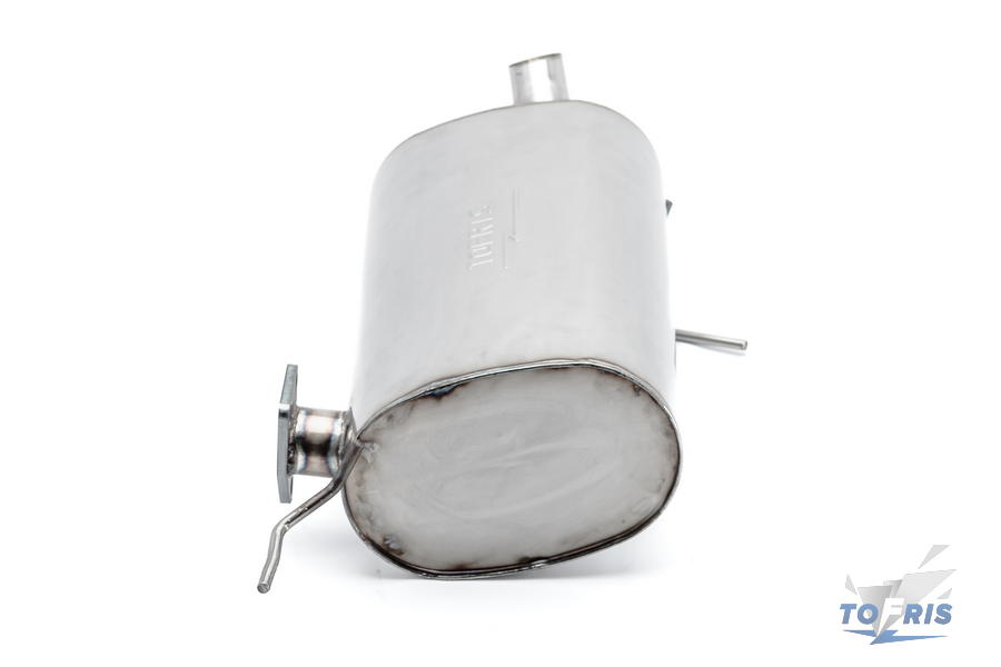 Глушитель Outlander 3, камерный, аналог, штатная установка AISI 409 (2,0 л; 2,4 л) - 2