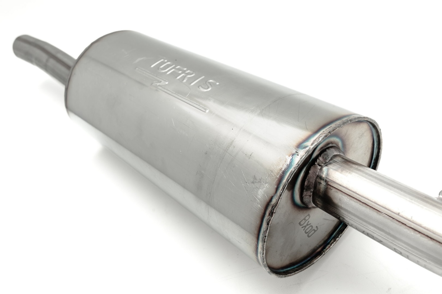 Глушитель Веста 1,6л, Веста SW 1,6л штатн. уст-ка 175х145х400х51, с кам. разрыва, с набив., AISI 409 - 1