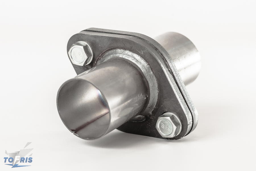 Фланцы d50мм с прокладкой и стяжными болтами с отводами - 1