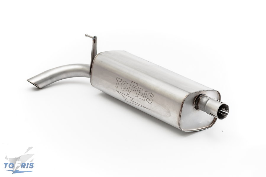 Глушитель основной Niva Chevrolet (ВАЗ 2123 Travel) GM нов.обр. (квадратный) - 2