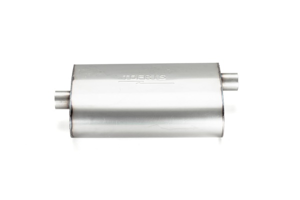 Глушитель универсальный 134х265х400 вход бок. Ø51мм, вых.центр.  Ø51мм AISI409 1915 Polmostrow