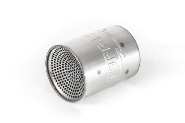 Пламегаситель секционный 100*140 суммарное сечение отверстий d3мм на трубу сечением d51мм