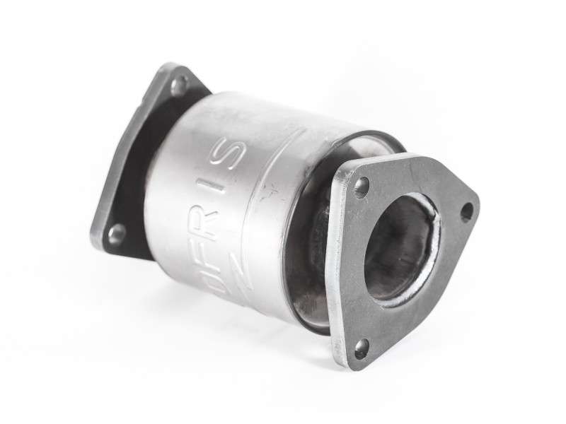 Пламегаситель универсальный двухкорпусной (с набивкой)CHEVROLET LACETTI V1.8 (прокладки в комплекте) - 3