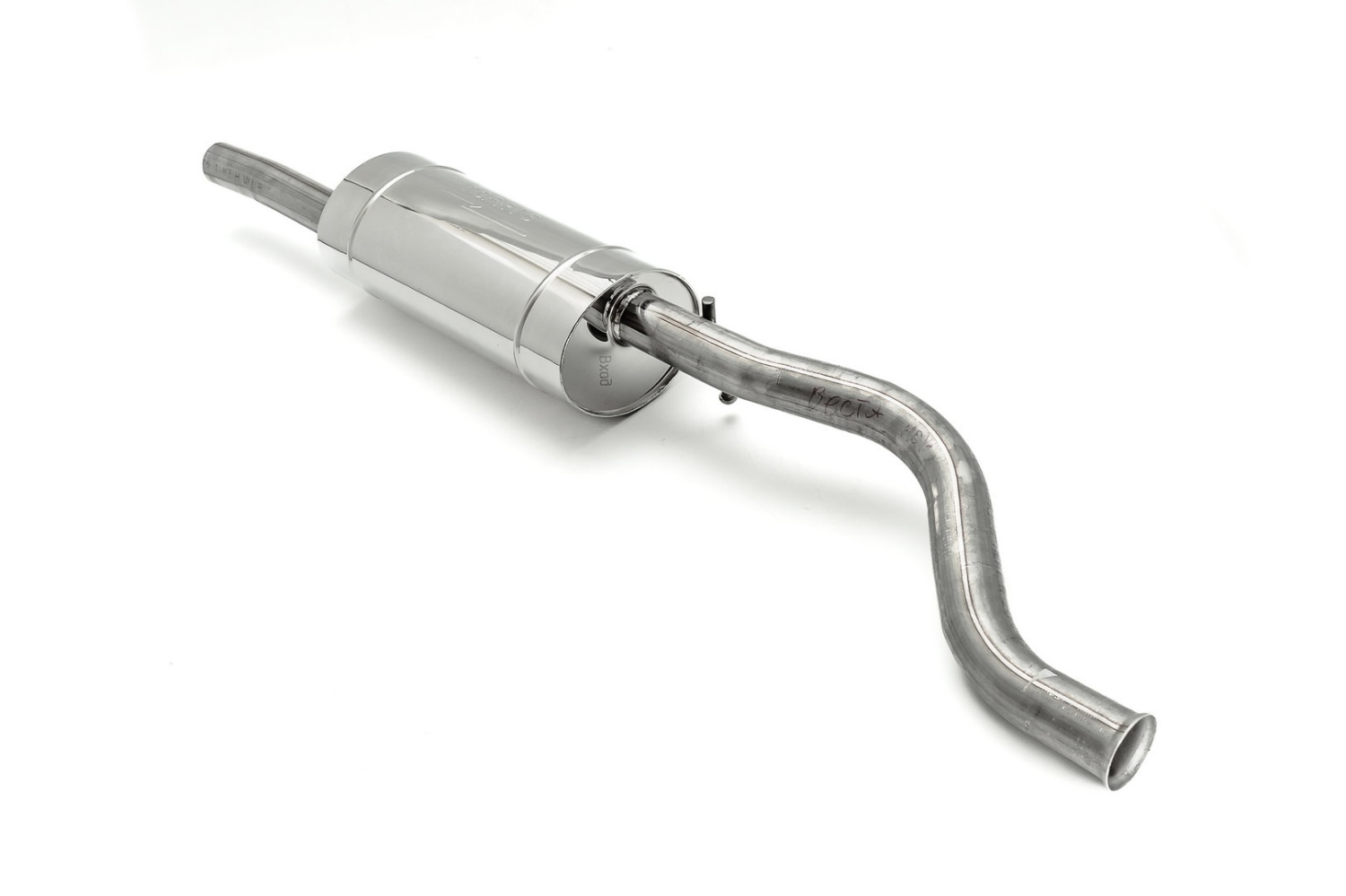 Глушитель Веста 1,6л, Веста SW 1,6л штатная установка 175х145х400х54,с набивкой, AISI 304 - 1