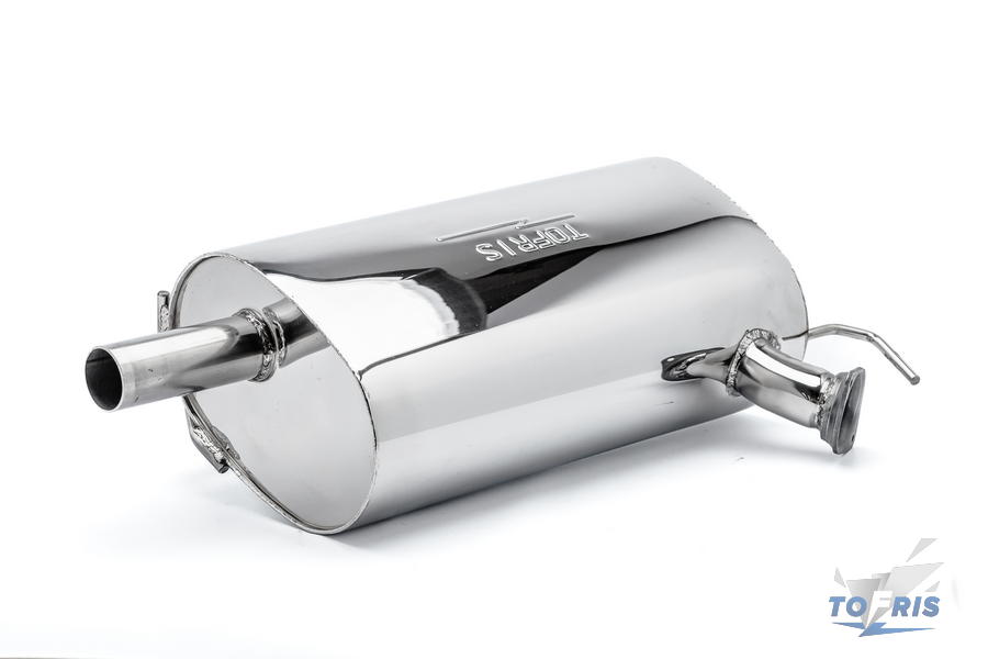 Глушитель Outlander XL, камерный, аналог, штатная установка AISI 304 (2,0 л; 2,4 л) - 1