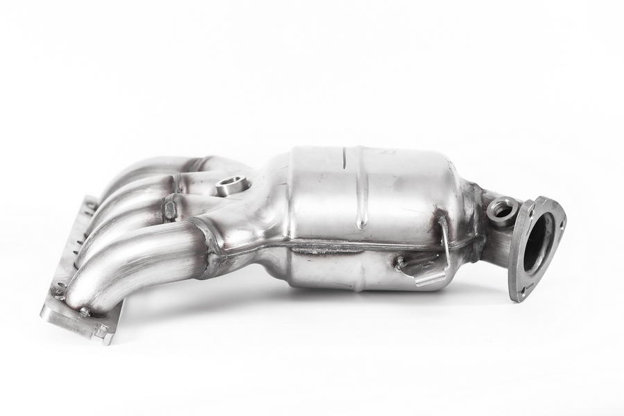 Труба приёмная глушителя с катализатором Е4 в сборе 11194-16 Лада Калина, Приора 16кл. МКПП - 3