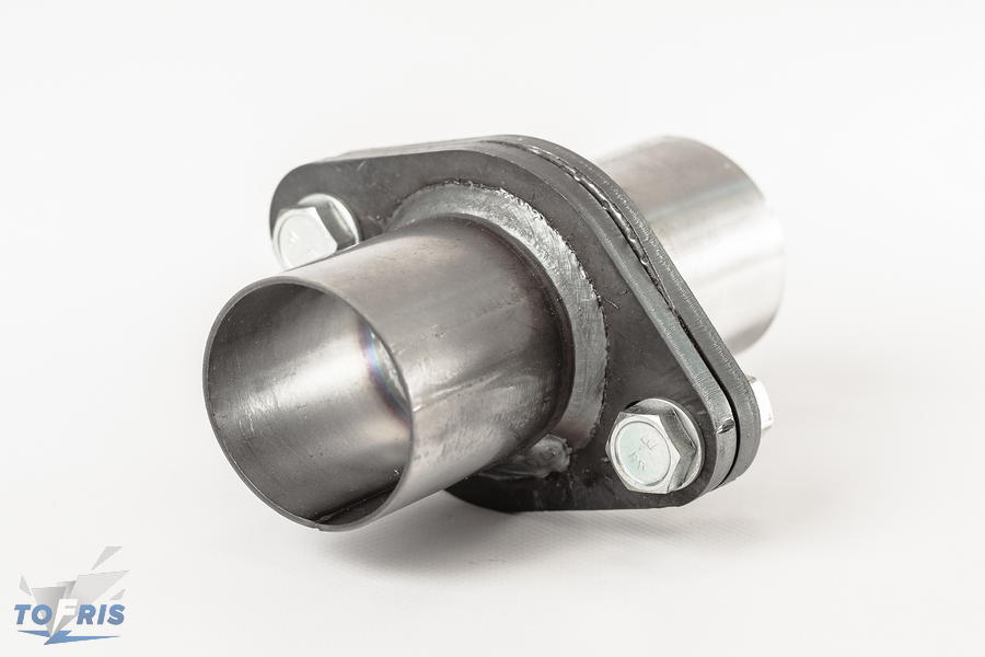 Фланцы d55мм с прокладкой и стяжными болтами с отводами - 1